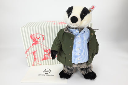 Steiff Tommy Brock Badger LE - 355592 with Box/COA