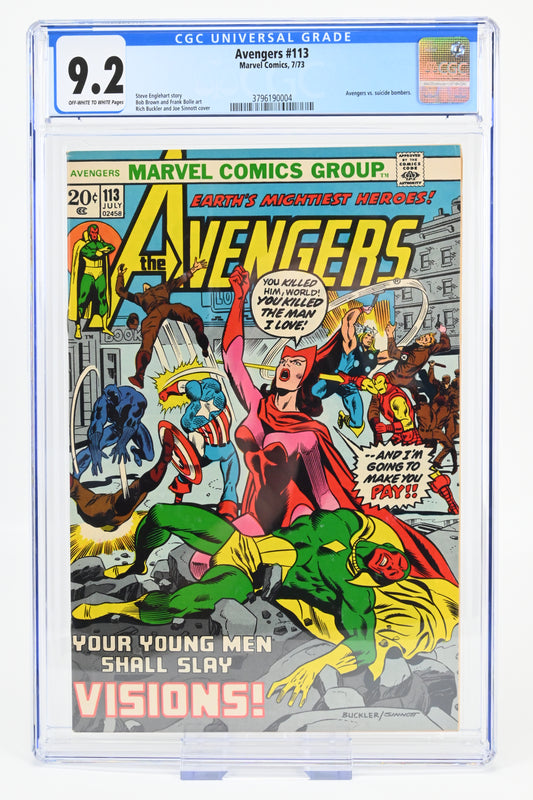 Avengers #113 CGC 9.2 / 1973