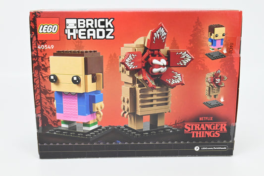 Lego 40549 Stranger Things Brickheadz Demogorgon & Eleven - New & Sealed