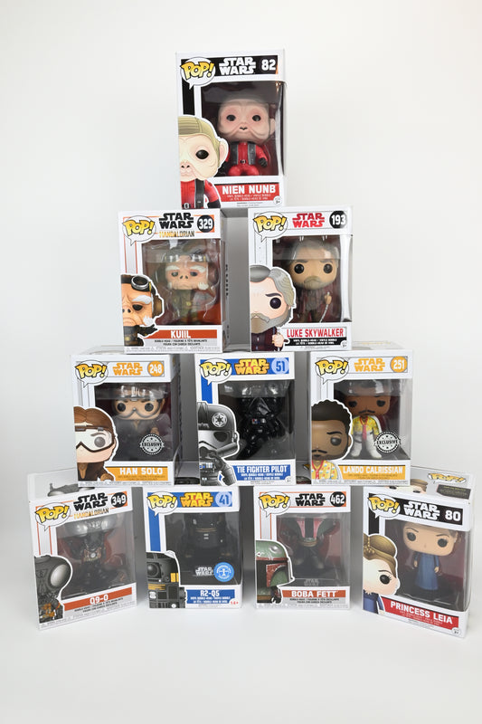 Collection of 10 Funko POP Star Wars - Lot1