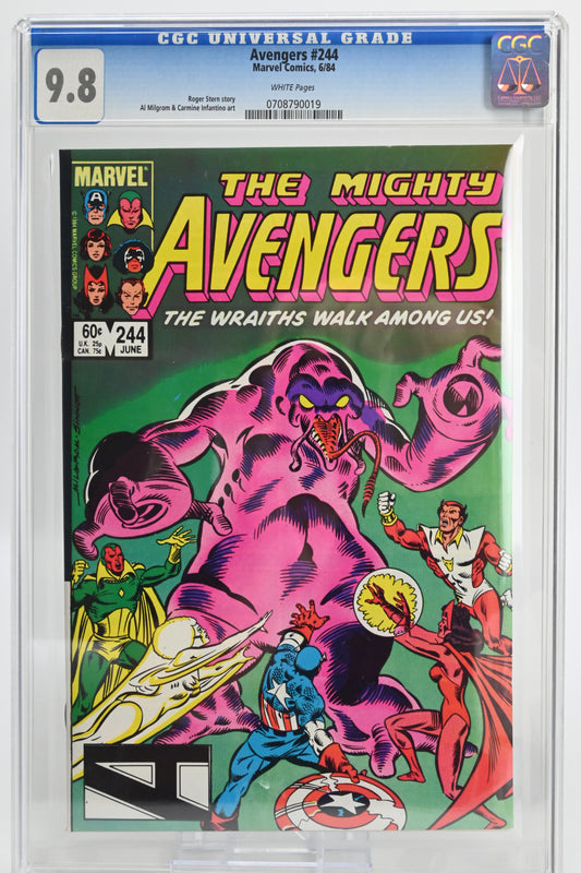 Avengers #244 CGC 9.8 / 1984 - Marvel