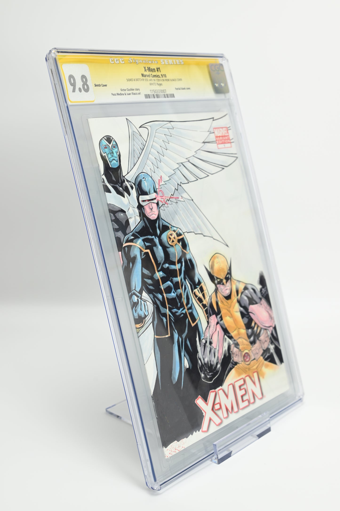 X-Men (2010) #1 (Blank Sketch Variant) CGC 9.8