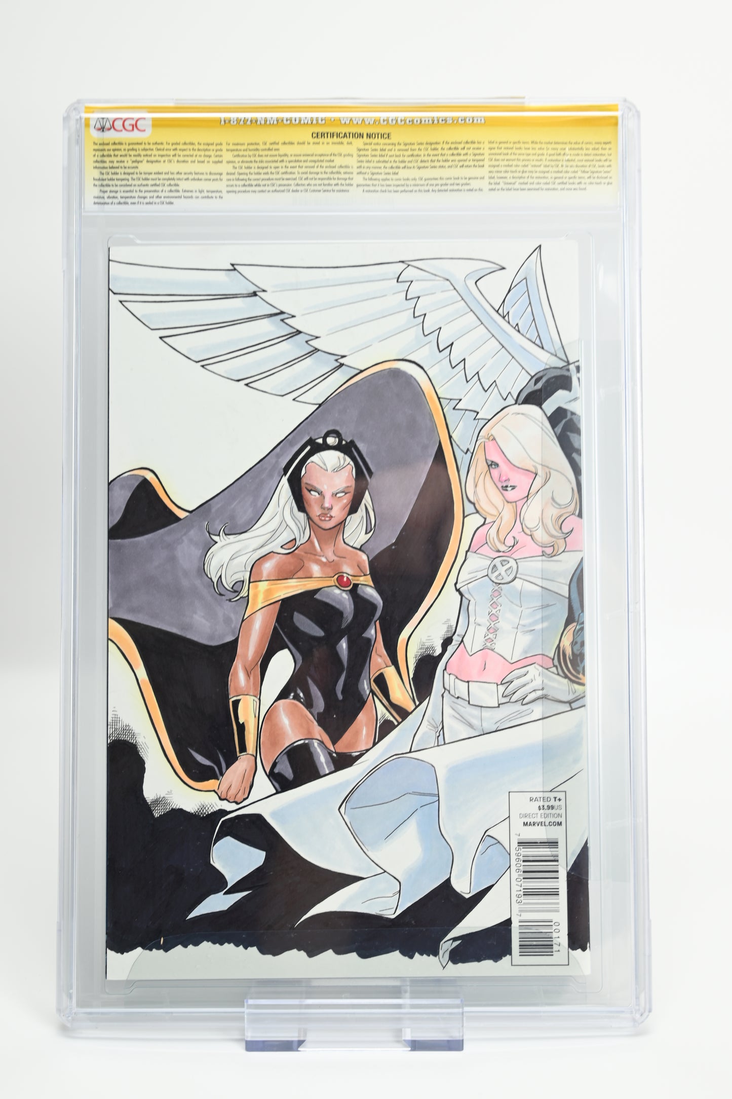 X-Men (2010) #1 (Blank Sketch Variant) CGC 9.8