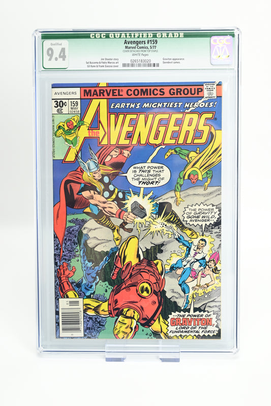 Avengers #159 CGC 9.4/Qualified