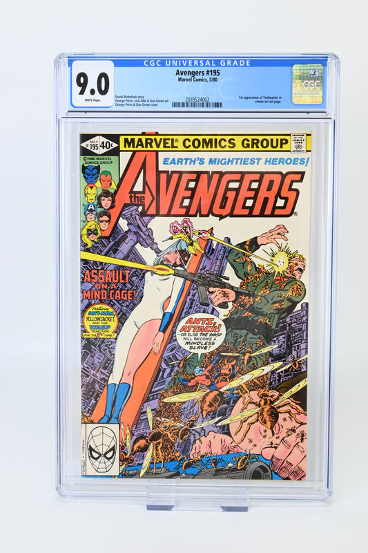 Avengers #195 CGC 9.0 - 1980