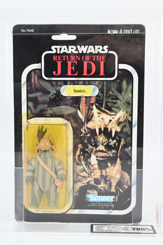 Kenner vintage Star Wars Return of the Jedi Teebo - UKG 80%