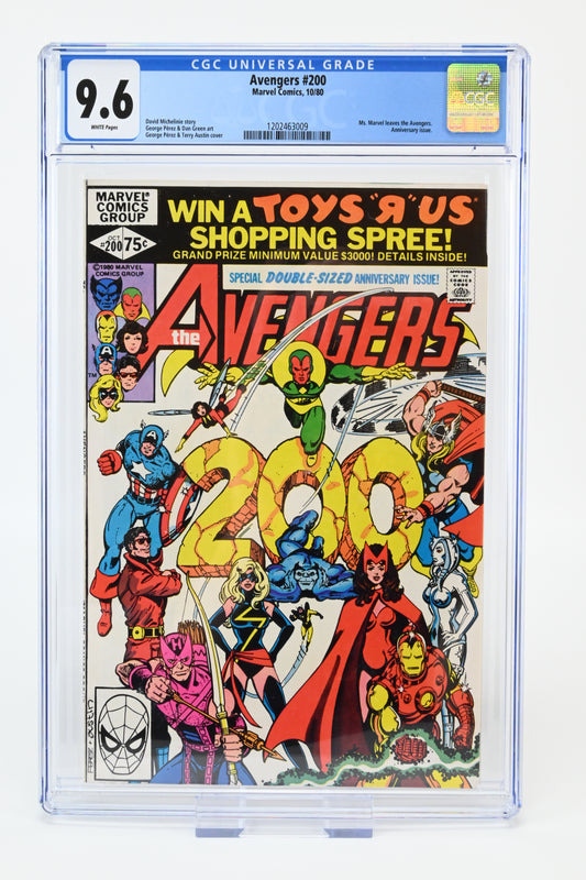 The Avengers #200 CGC 9.6 / 1980